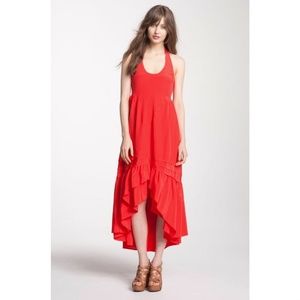 Juicy Silk Red Dress